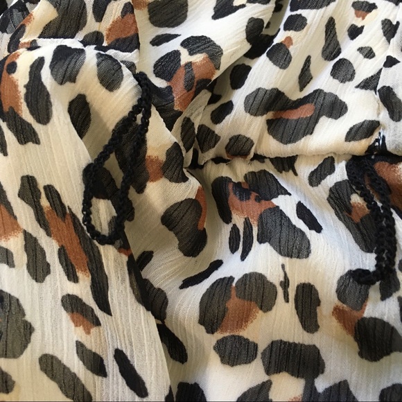 C est 1946 Leopard Maxi dress size Large - Picture 3 of 9